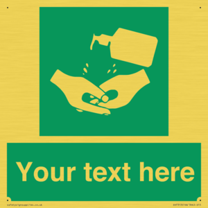 Custom Safe Condition Hand sanitiser